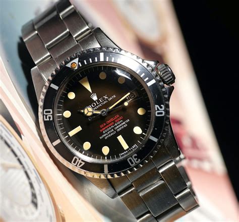 rolex sea dweller double red for sale|Rolex Sea-Dweller anniversary red.